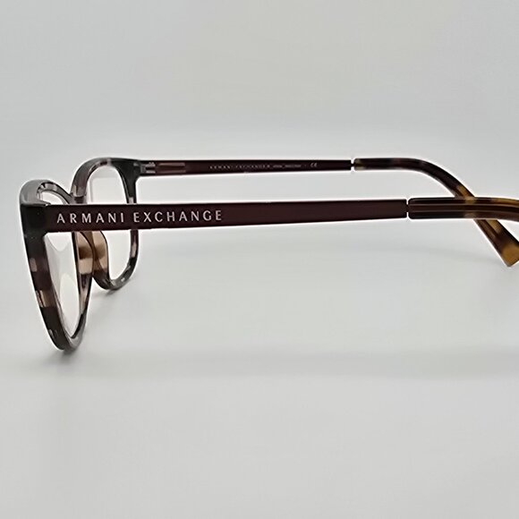 Armani Exchange AX3005 8037 Tortoise Brown Eyeglasses Frame w/ Case 52-17-145 - Picture 4 of 15